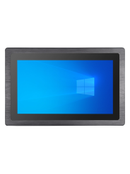 Panel mount industrial monitor 13,3", 16:9, IP65 front, touchscreen, 12-36 V