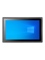 Panel mount industrial monitor 18,5", 16:9, IP65 front, touchscreen, 12-36 V