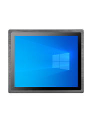 Panel mount industrial monitor 19", 5:4, IP65 front, touchscreen, 12-36 V