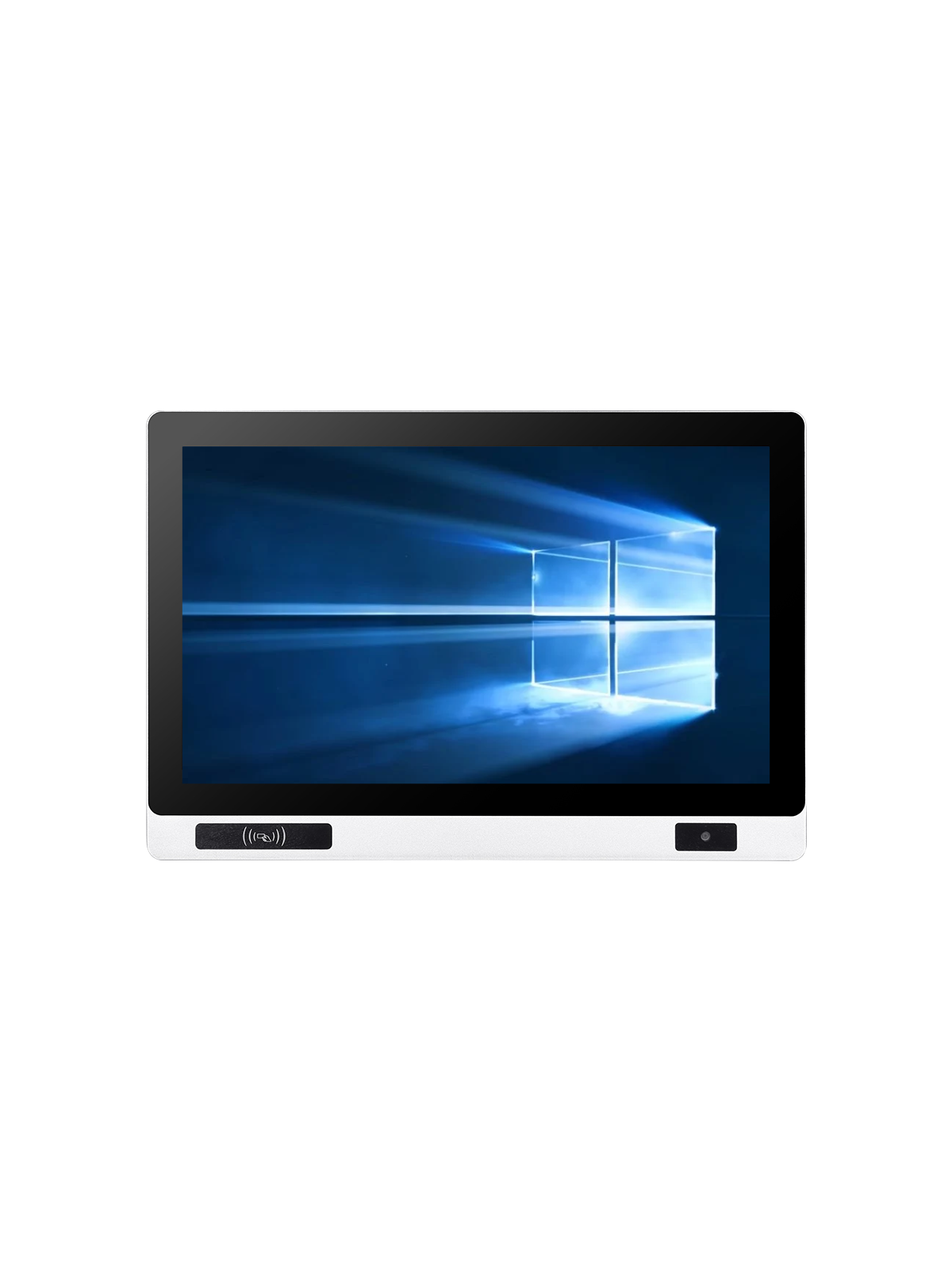 Panel PC Industrial 15.6", 16:9, IP65, NFC/RFID, lector de códigos QR