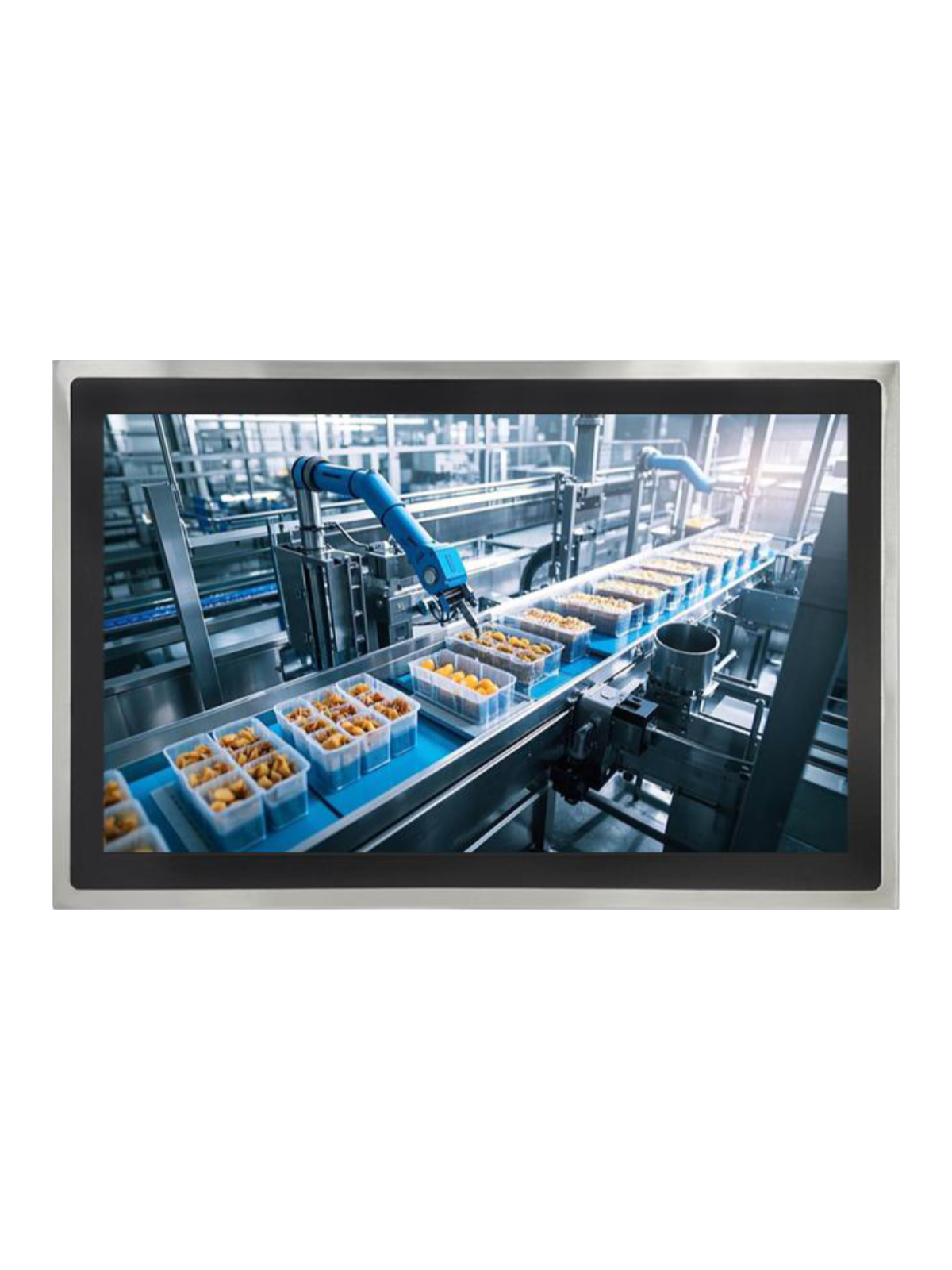 Industrieller Edelstahl Panel-PC 32", 16:9, IP67
