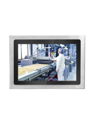 Industrial stainless steel Monitor 12.1", 4:3, total IP67, Capacitive Touchscreen